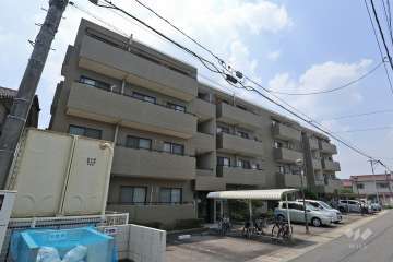 長久手パークマンション壱番館の外観（北東側から）