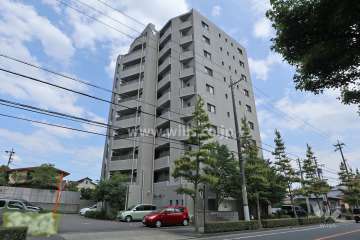 バンベール藤ヶ丘イースト1の外観（北西側から）