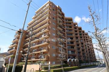 三旺マンション藤が丘東の外観（南東側から）