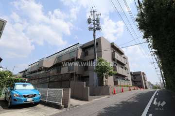 ユニーブル長久手ヒルズ壱番館の外観（北西側から）