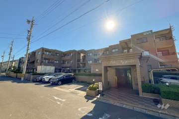 ダイアパレス藤ヶ丘の外観(北西側から)