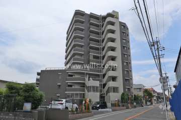 グランコート藤が丘の外観（北西側から）