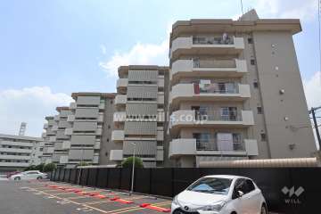 パレス藤ヶ丘の外観（北東側から）