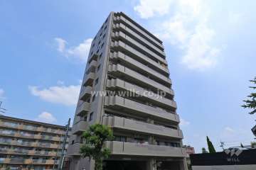 グローリアス長久手第2の外観（南西側から）