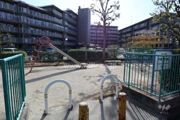 敷地北側の公園
