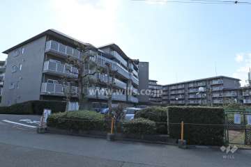 千里山田グリーンハイツの外観（北東側から）