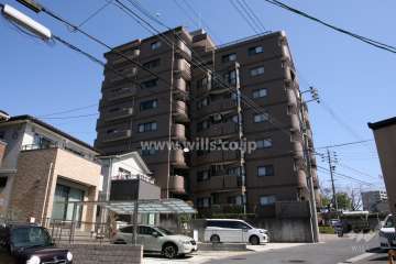 サンハウス日進の外観（南側から）