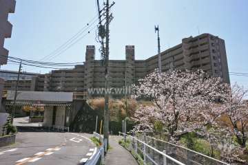 ダイアパレス日進の外観(北側から)