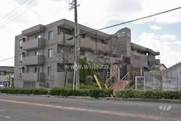 ユニーブル岩崎台スクエアの外観(北東側から)