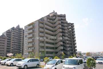 香久山パークスクエアの外観(北東側から)