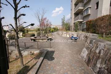 敷地隣接する公園