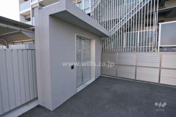 駐輪場出入り口