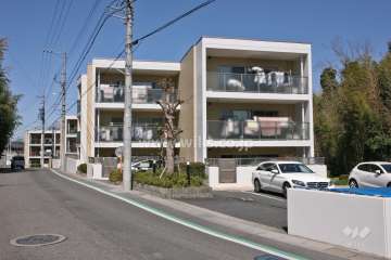 キャッスルニューコート日進梨子ノ木C棟の外観(南側から)