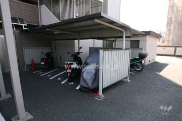 バイク置き場