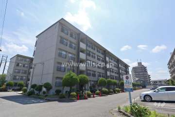 パビリオン百合ヶ丘A棟の外観（北東側から）