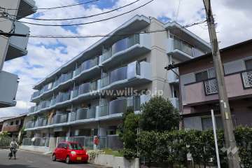 ナビタウン吉岡町マンション2の外観（南東側から）