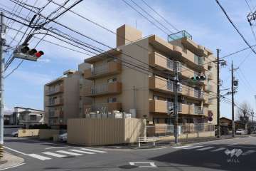 サンハウス第2あさひの外観(北西側から）