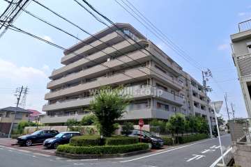 ライオンズマンション印場駅南の外観（南東側から）