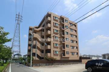 カルティア印場南の外観（北西側から）