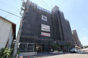 尾張旭東山コーポラスの外観（北東側から）