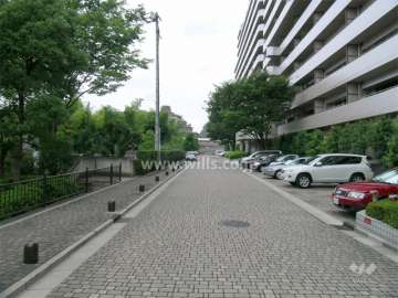 敷地内の駐車場
