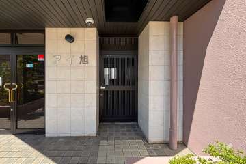 駐輪場の出入口
