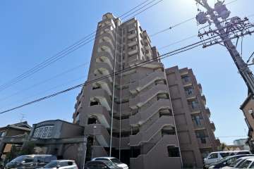エスポア当知2の外観（北西側から）