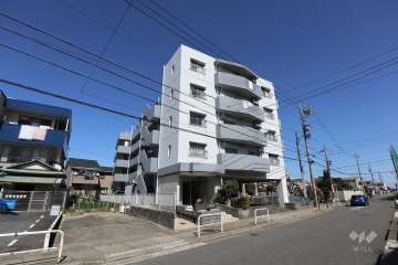 ニューコーポ秋葉の外観（南西側から）