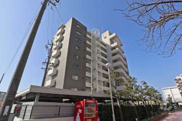 エスポア東海橋B棟の外観（北東側から）