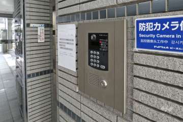 オートロックの操作盤