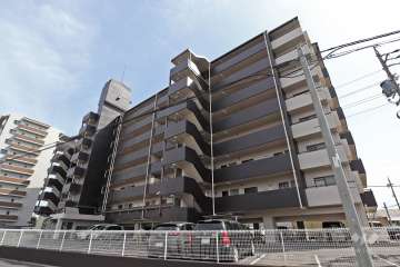 ラビデンス善進本町の外観（北西側から）