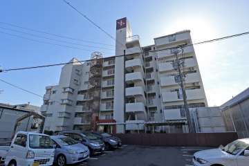 アメニティ当知の外観（北側から）