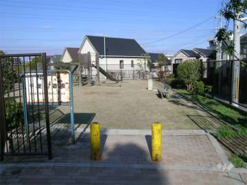 敷地に隣接した公園