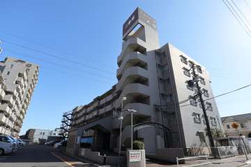 ニューコーポ入場二番館の外観（北西側から）