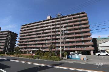 ラビデンス荒子川公園3番館の外観（南東側から）