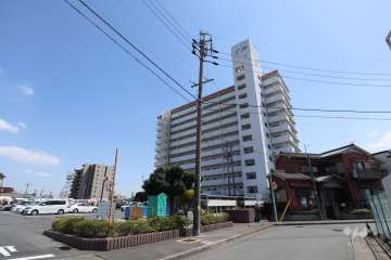 ニューコーポ宝神の外観（北西側から）