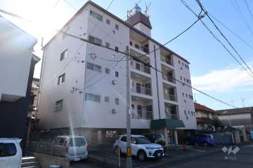 コーポ稲永の外観（北東側から）