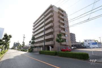 グランコート荒子川公園の外観（南東側から）