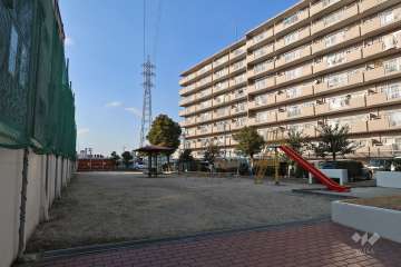 敷地南側の公園