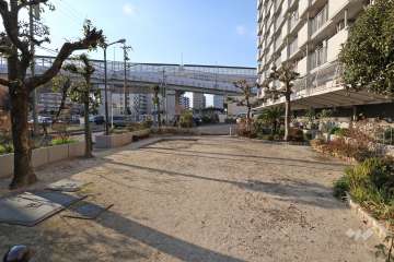 敷地内の共用広場