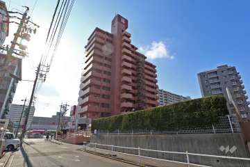 スペリアシティ名南アネックス3の外観（北東側から）