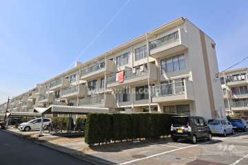 大森西住宅10号棟の外観（南東側から）