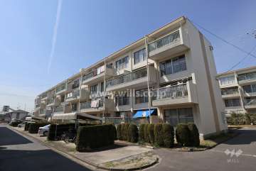 大森西住宅2号棟の外観（南東側から）