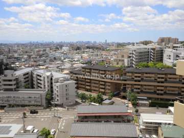 アンビロン千里丘の遠景