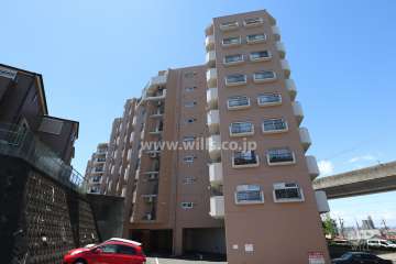 パレス守山の外観（北東側から）