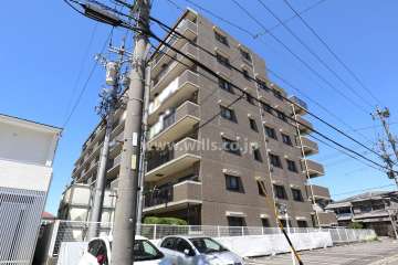 小幡パークホームズの外観（南東側から）