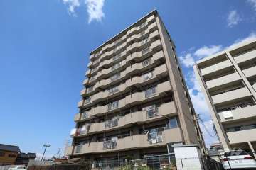 ライオンズマンション城下の外観（南東側から）