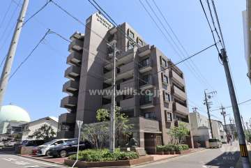 ライオンズマンション新守山第2の外観（北西側から）