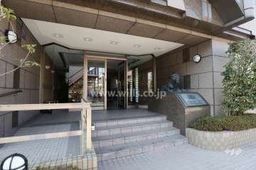 敷地の東側前面道路（北側から）