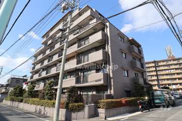 グリーンコーポ藤ヶ丘の外観（南東側から）